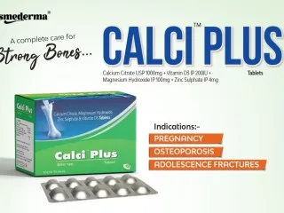 Calcitrol, Calcium Carbonate & Zinc Tablets