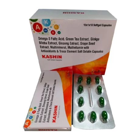 Best Omega-3 Fatty Acid and Gren Tea Extract and Ginkgo Biloba Extracts with Ginseng Extracts Softgel Capsules 3rd Party Pharma Manufacturing Company 1