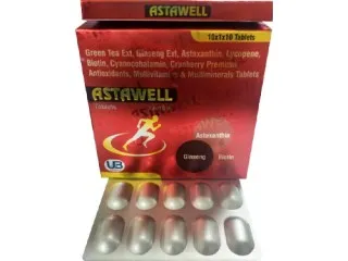 Top Green Tea Extract and Ginseng Extract and Astaxanthin and Lycopene and Biotin Tablets Pharmaceutical Third Party Manufacturing