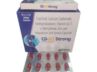 Calcitriol and Calcium Carbonate and Methylcobalamin and Vitamin K27 Softgel Capsules Third Party Pharma Manufacturing