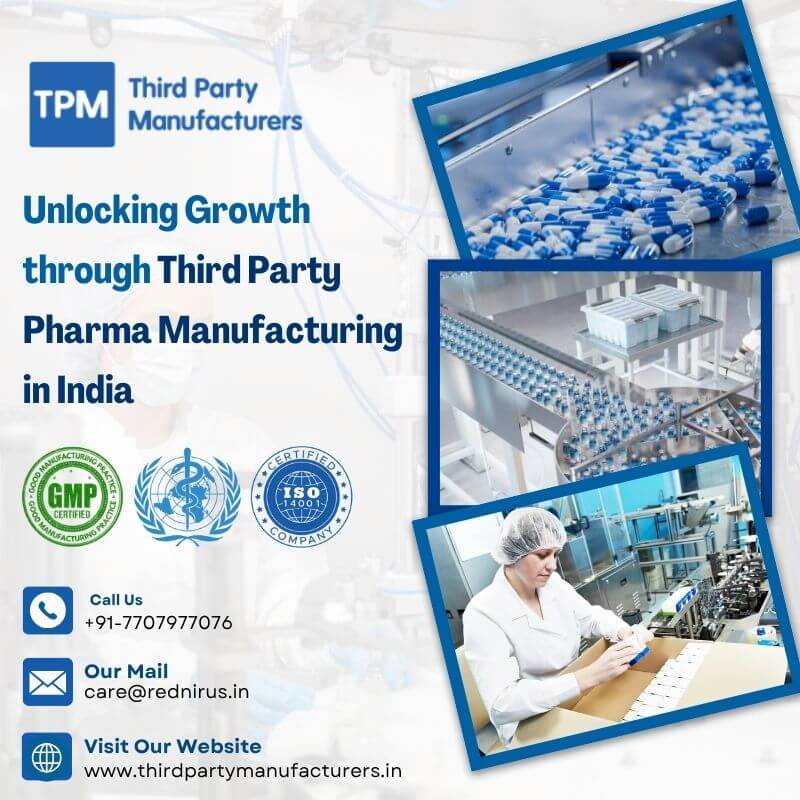 Unlocking Growth through Third Party Pharma Manufacturing in India