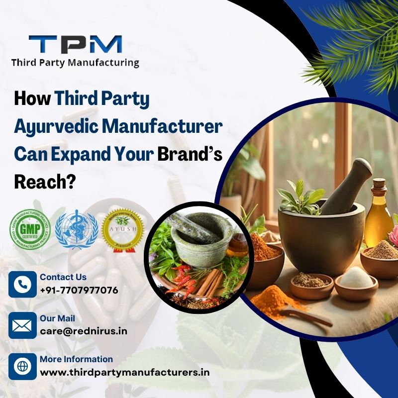 How Third Party Ayurvedic Manufacturer Can Expand Your Brand’s Reach?