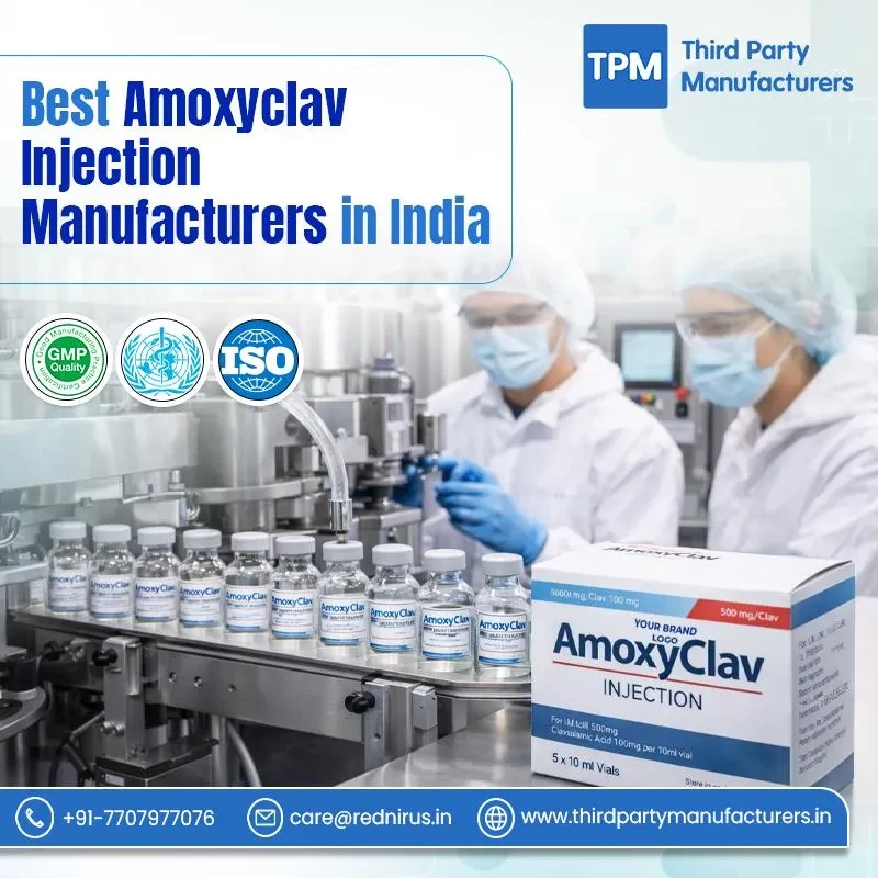 Best Amoxyclav Injection Manufacturers in India
