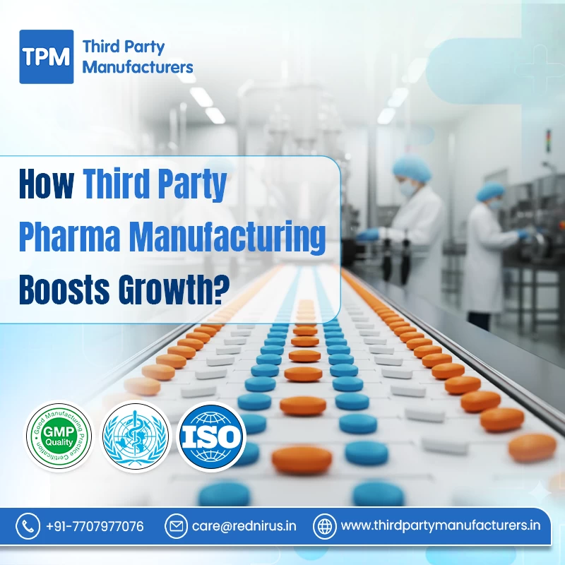 How Third Party Pharma Manufacturing Boosts Growth?
