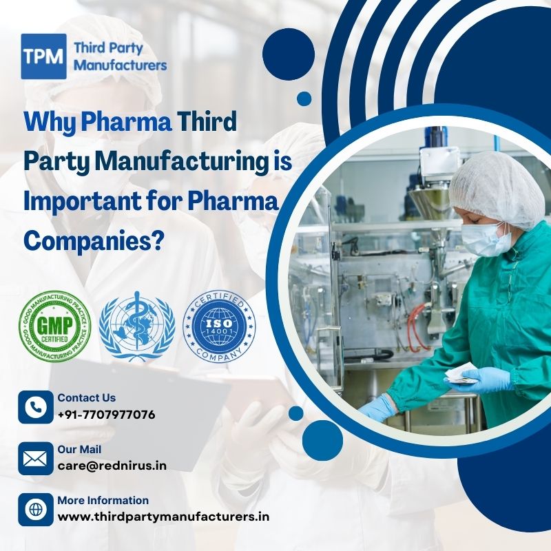 Why Pharma Third Party Manufacturing is Important for Pharma Companies?