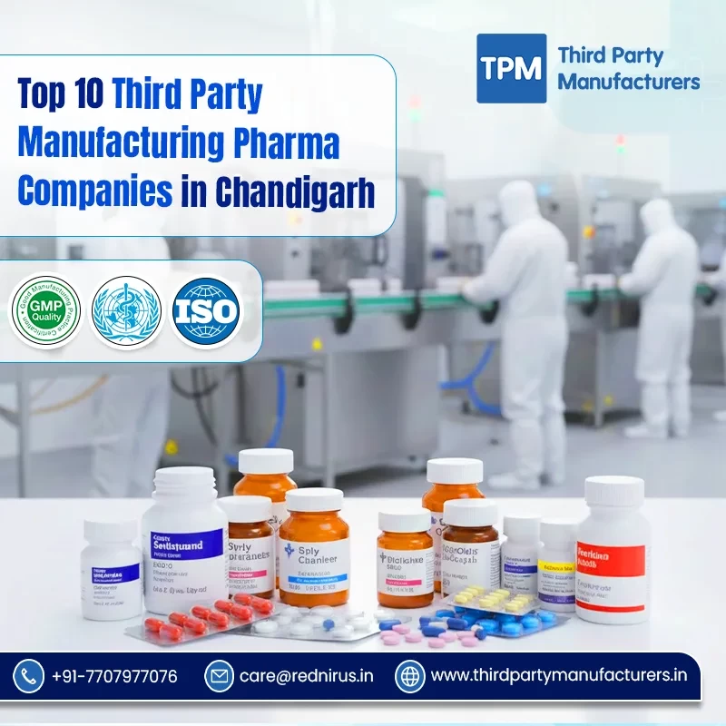 Top 10 Third Party Manufacturing Pharma Companies in Chandigarh