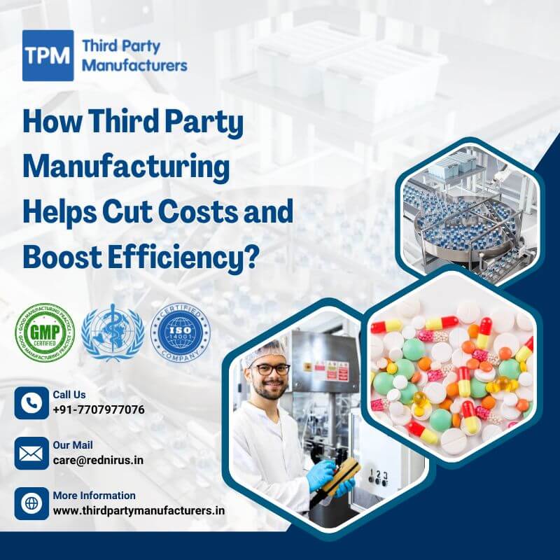How Third Party Manufacturing Helps Cut Costs and Boost Efficiency?