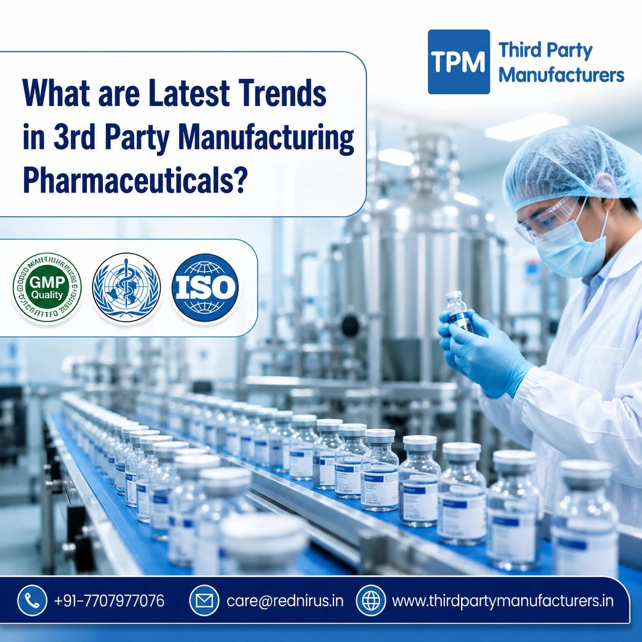 What are Latest Trends in 3rd Party Manufacturing Pharmaceuticals?