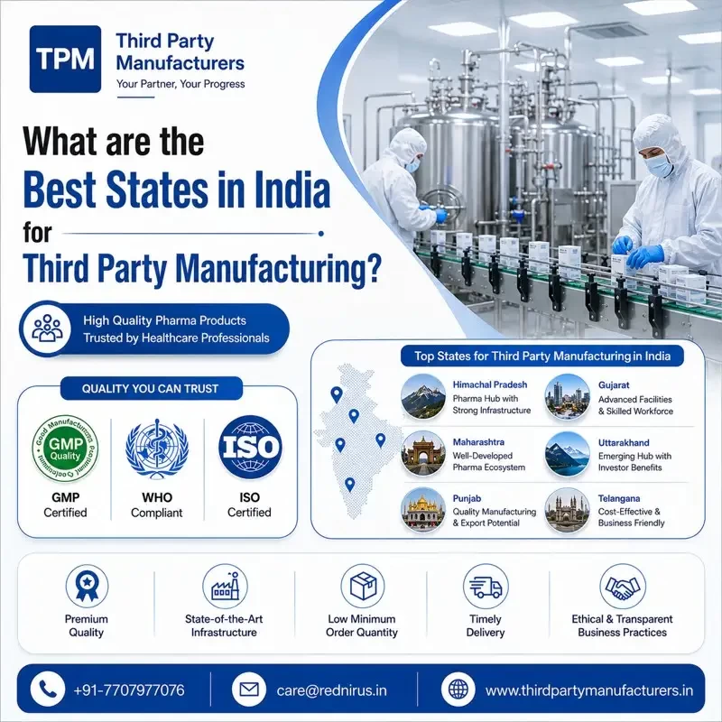 What are the Best States in India for Third Party Manufacturing?