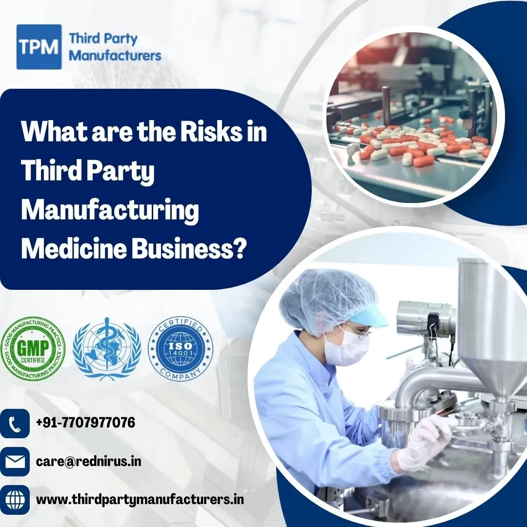 What are the Risks in Third Party Manufacturing Medicine Business?