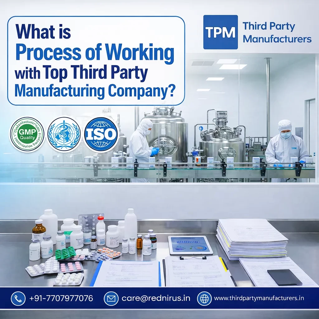 What is Process of Working with Top Third Party Manufacturing Company?