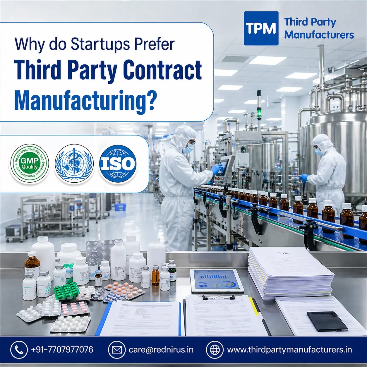 Why do Startups Prefer Third Party Contract Manufacturing?