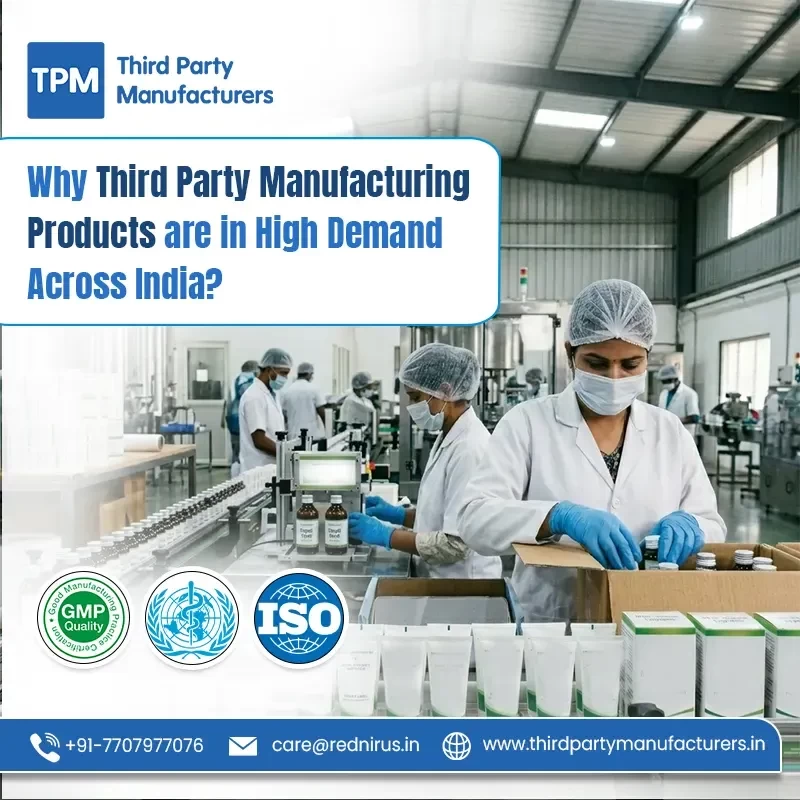 Why Third Party Manufacturing Products are in High Demand Across India?