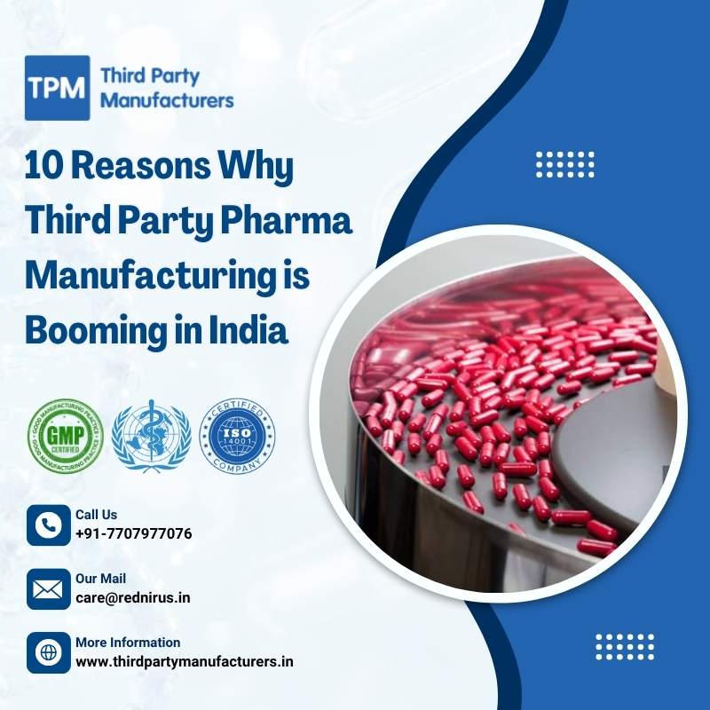 10 Reasons Why Third Party Pharma Manufacturing is Booming in India