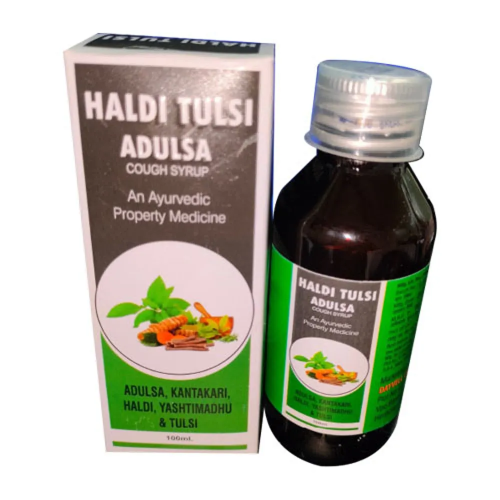 Haldi + Tulsi + Adulsa Cough Syrups